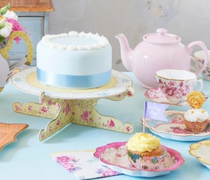 Vintage afternoon tea products from Fuschia.  