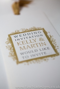 Picture Frame wedding invitation